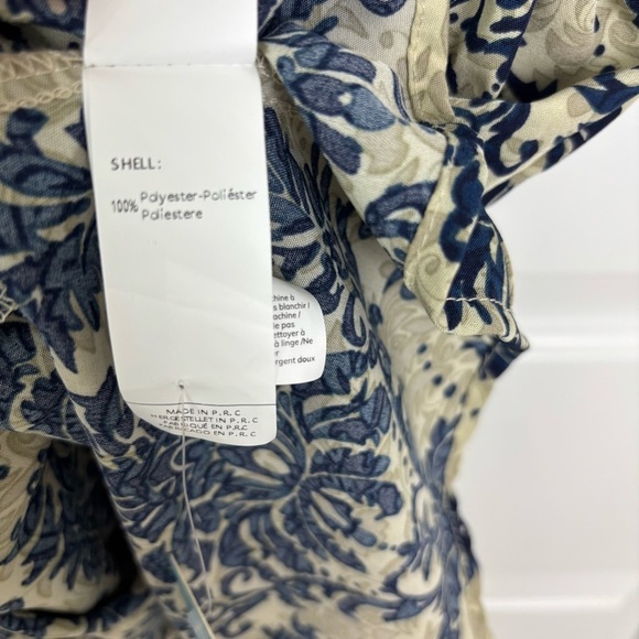 Cupshe NWT Mini V-Neck Sleeveless Paisley Smocked Waist Summer Dress - Picture 11 of 11